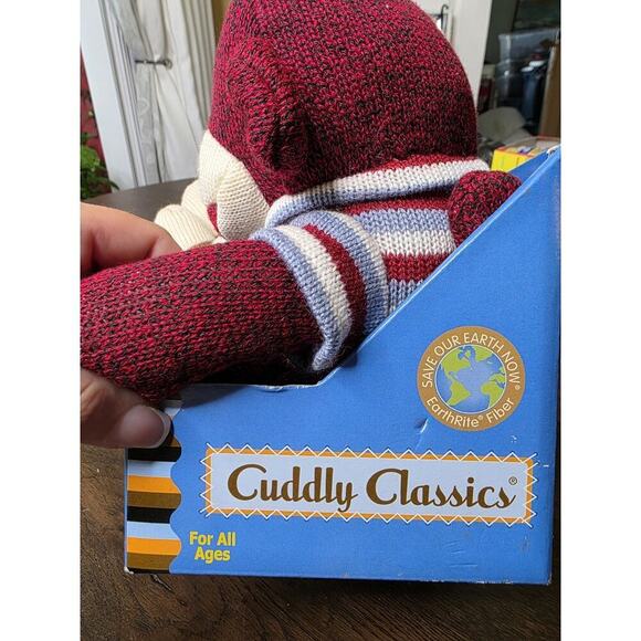 Cuddly Classics Sock Monkeys Dan Dee New Stuffed Toy - Picture 8 of 13